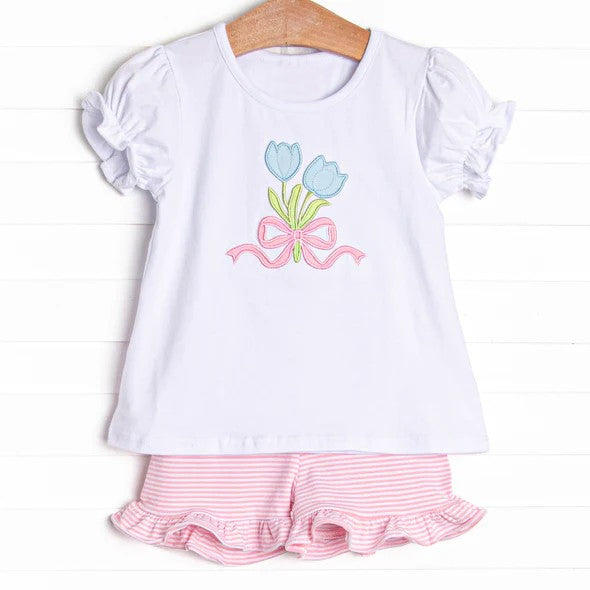 3.10GSSO1175 Flower White Set