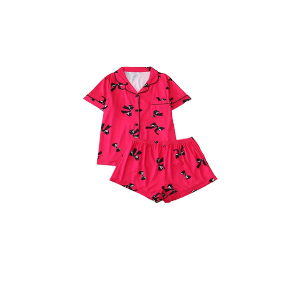 3.12GSSO2282 Red Pajama Set