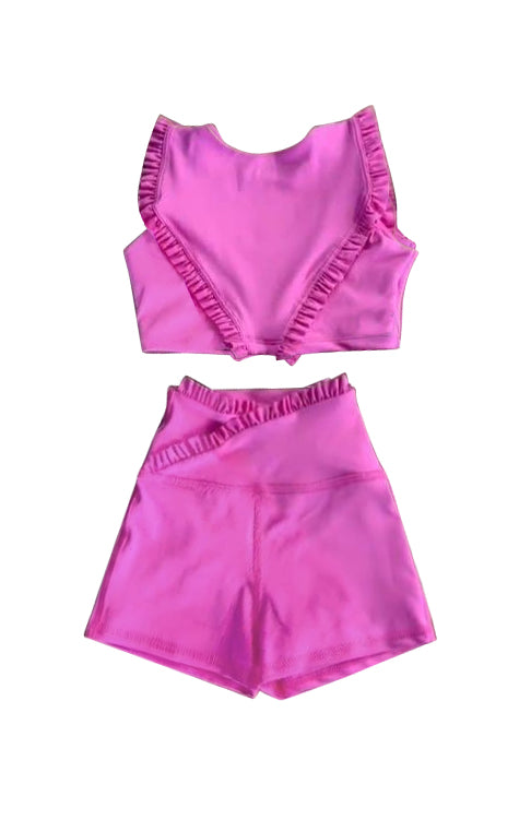 3.12GSSO2285 Pink Yoga Set