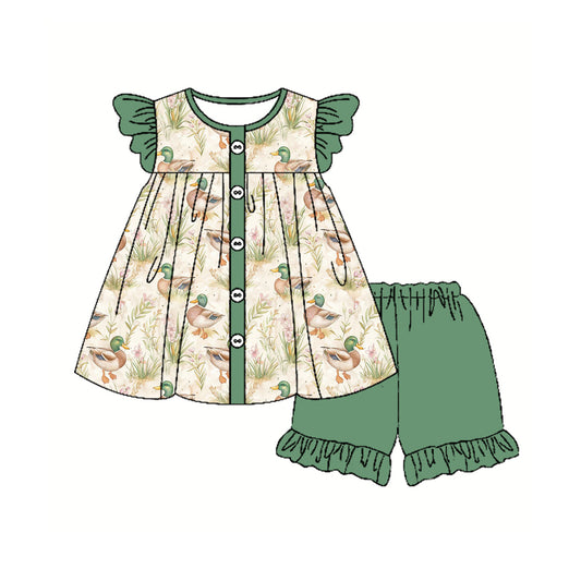3.12GSSO2295 Green Duck Set