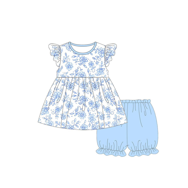 3.13GSSO2304 Blue Floral Suit