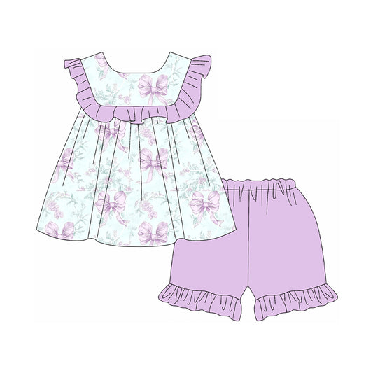 3.13GSGO2315 Purple Flower Set