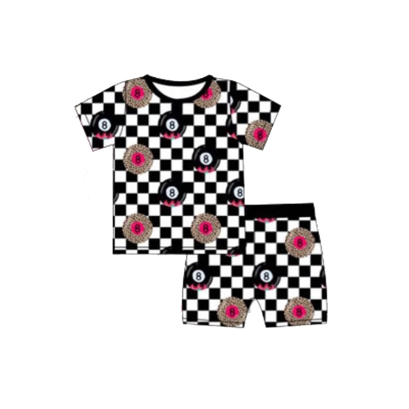 3.13GSSO2319 Black Plaid Suit