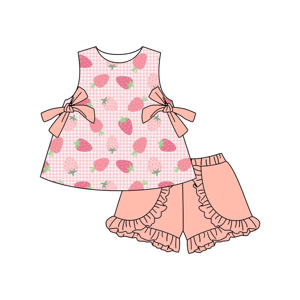3.3GSO2343 Strawberry Bow Set