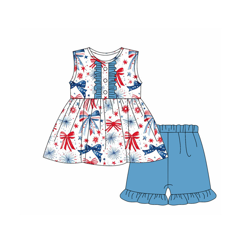 3.14GSSO2346 Blue Bow Set