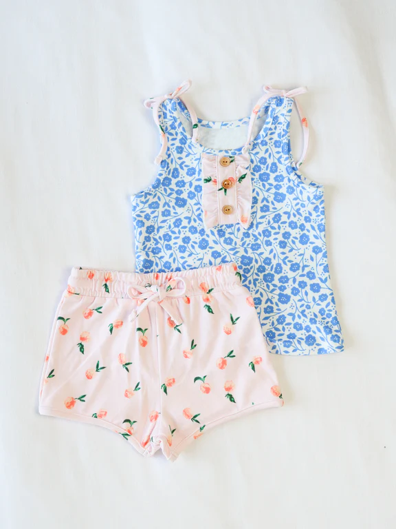 3.14GSSO2355 Blue Flower Set