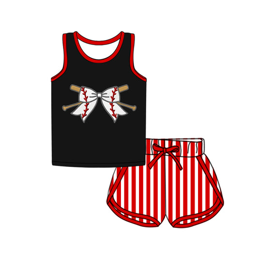 5.20  GSSO2370 Baseball Girls Summer Outfit