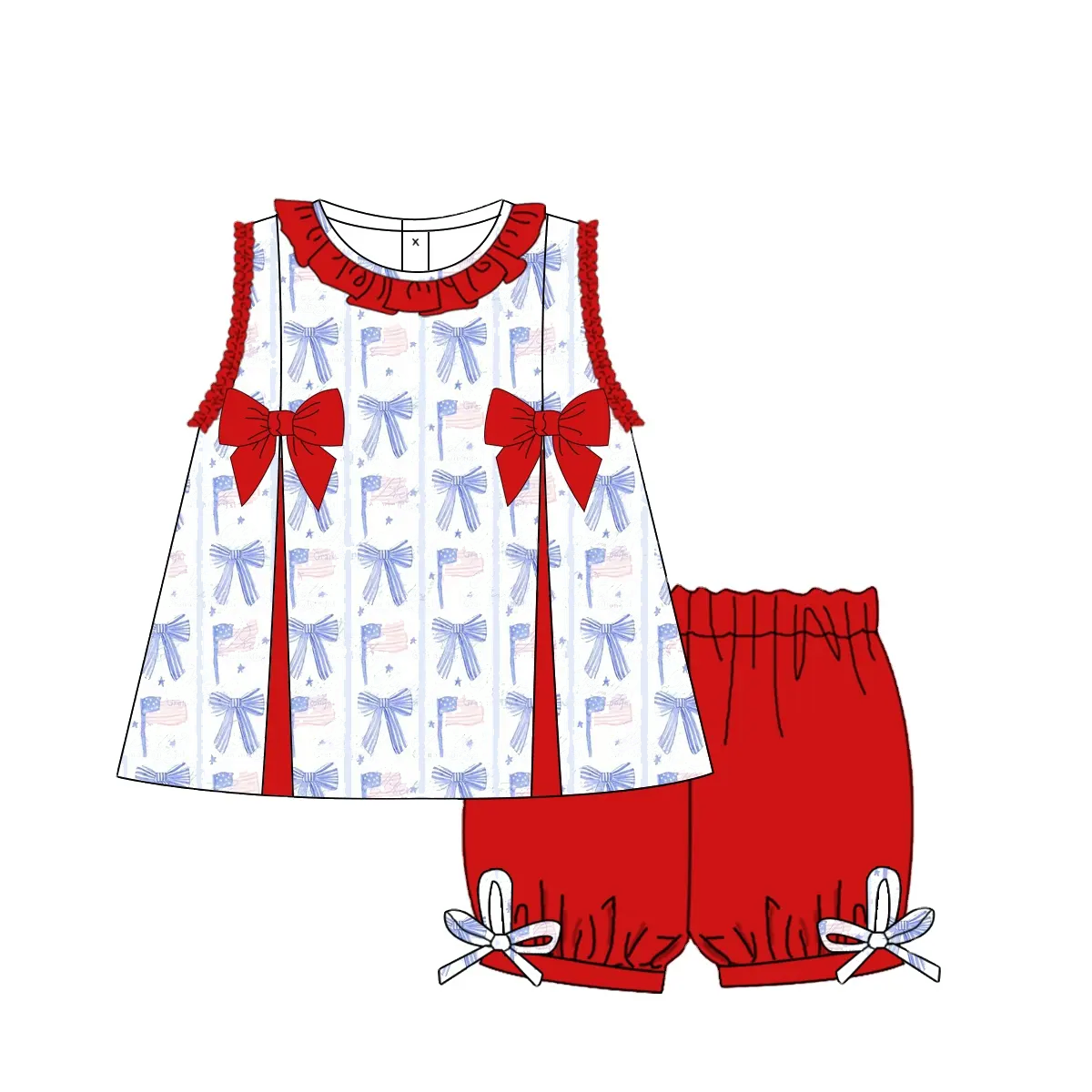 5.20  GSSO2373 Red Bow Set