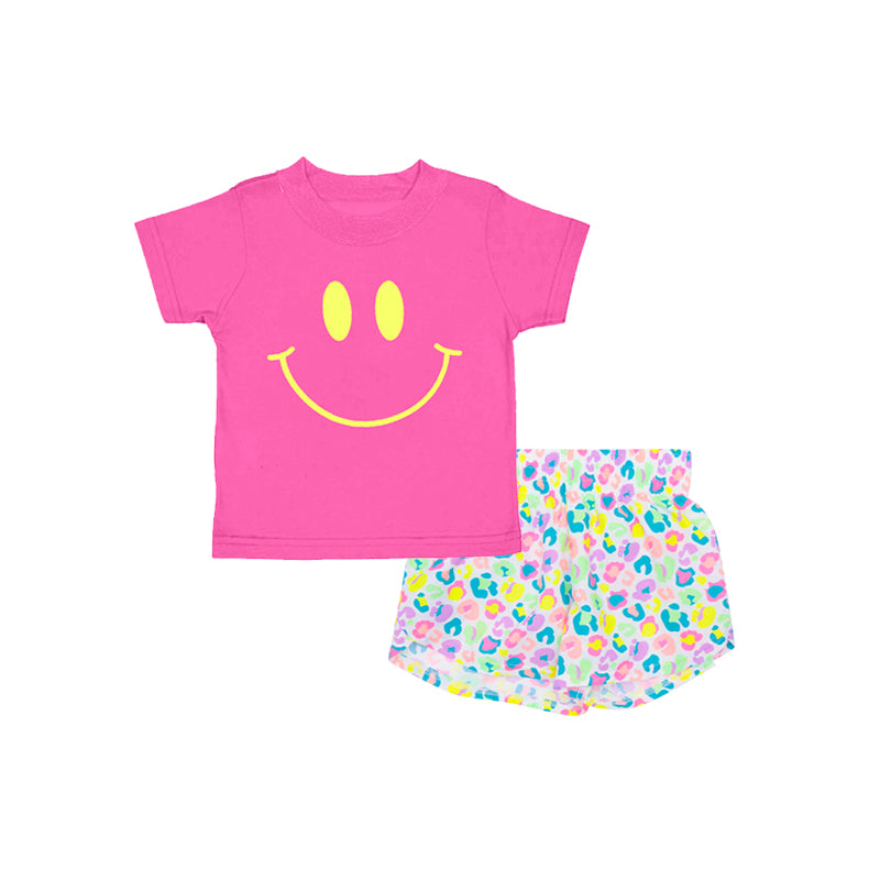 3.6GSSO237 Rose Red Smiley Face Set