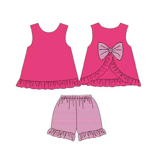 3.18 GSSO2395 Rose red bow set