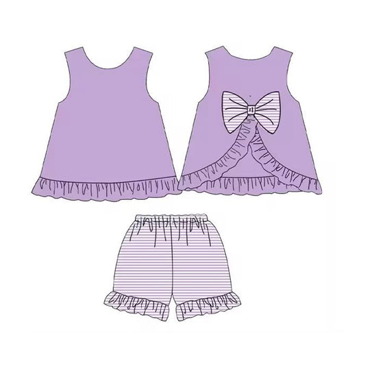 3.18 GSSO2398 Purple Bow Set