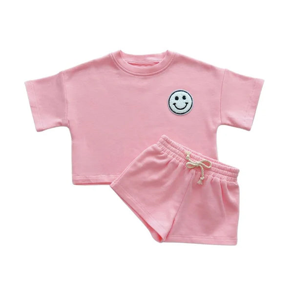 3.20GSSO2423 Smiley Pink Suit