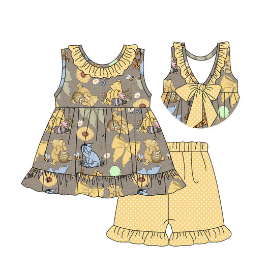 3.20GSSO2433 Yellow Summer Suit