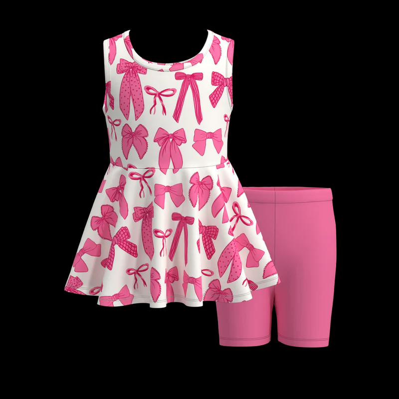 3.21GSSO2450 Pink Bow Set