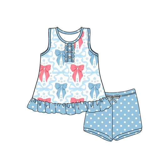 3.21GSSO24534 Blue Bow Set