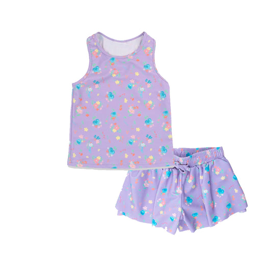 3.19GSSO2472 Floral Yoga Set