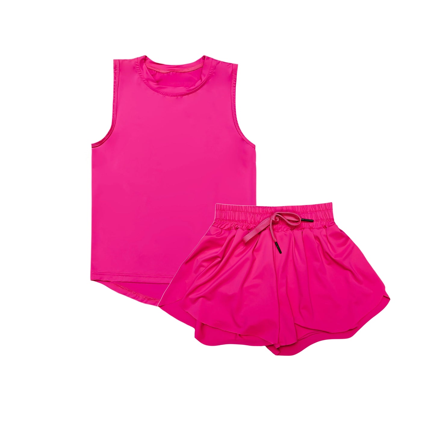 3.26GSSO2500 Rose Red Yoga Suit