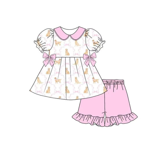 3.27GSSO2532 Puppy Cartoon Summer Set
