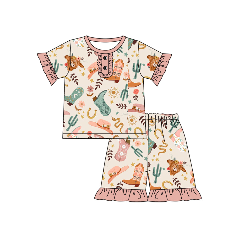 4.3GSSO2552 Cactus Short Sleeve Suit
