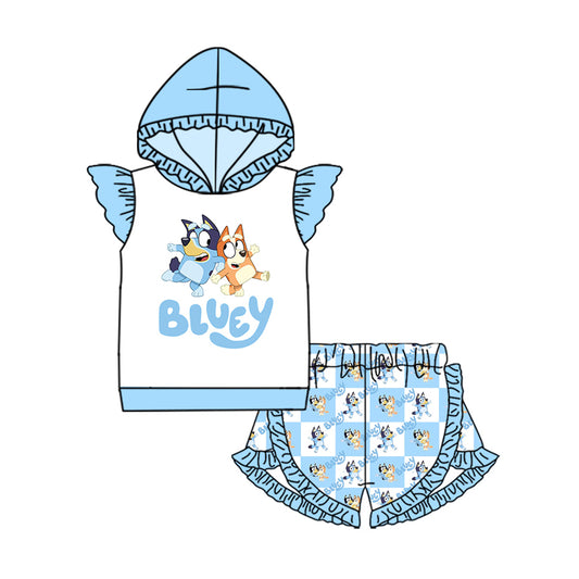6.4GSD2595 Girls bluey suit