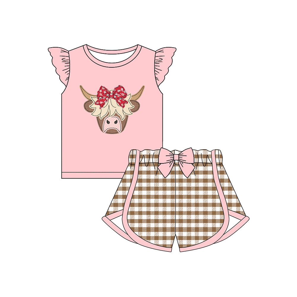 5.22 GSPO2040 Pink Bull Head Sling Flower Set