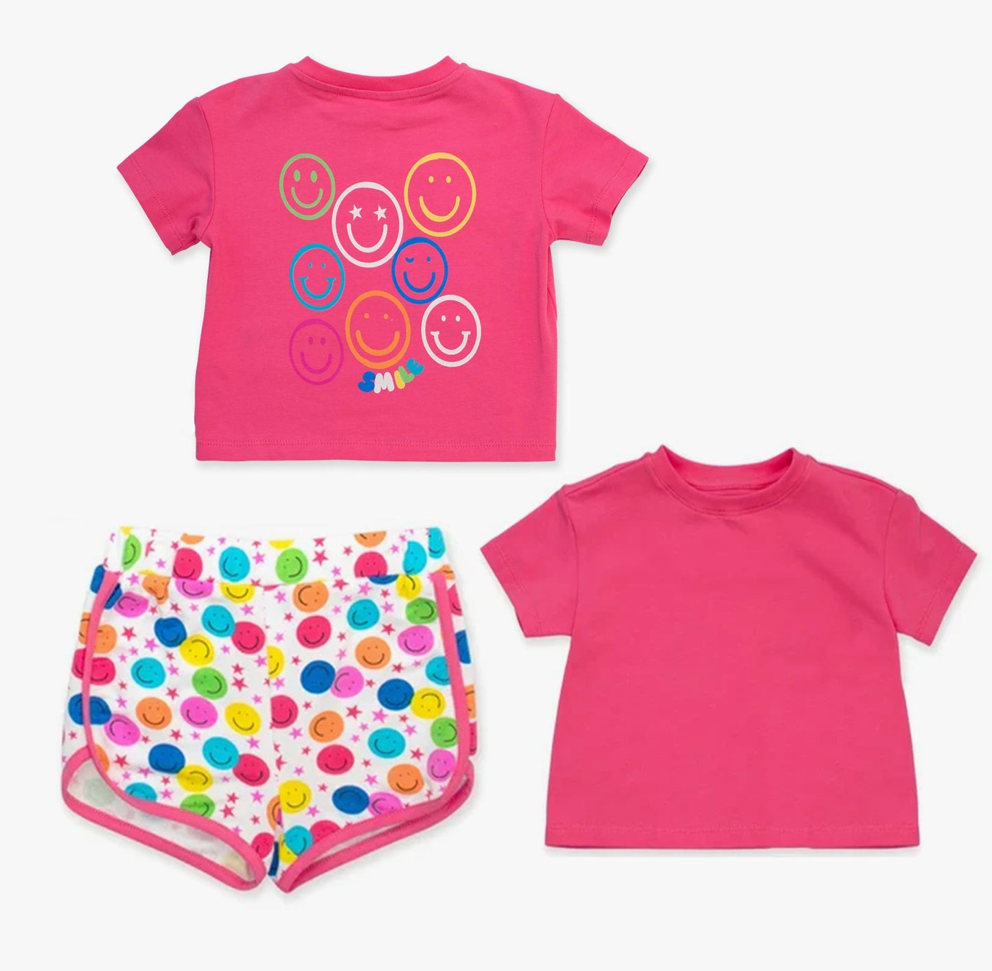 6.6GSSO2671 Smiley Short Sleeve Suit