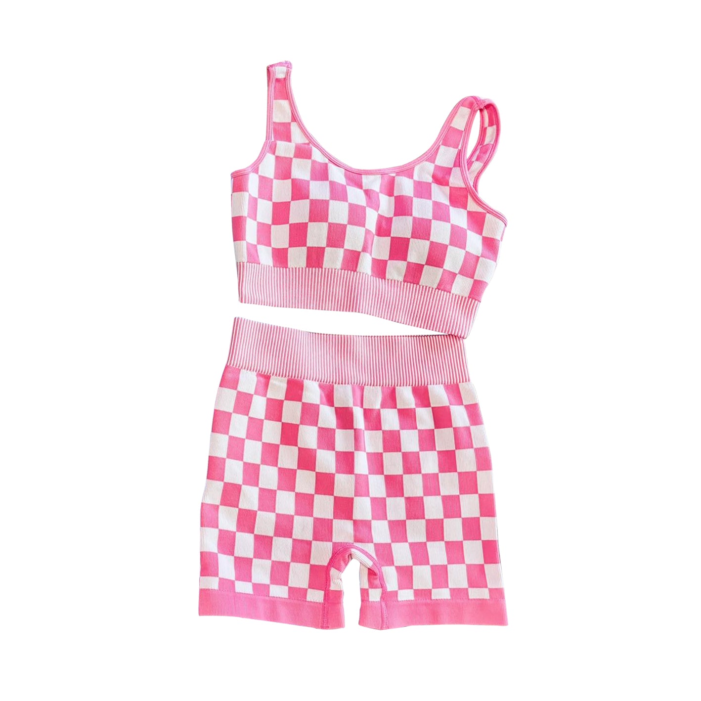 6.20GSSO2691 Pink Girls Sling Yoga Set