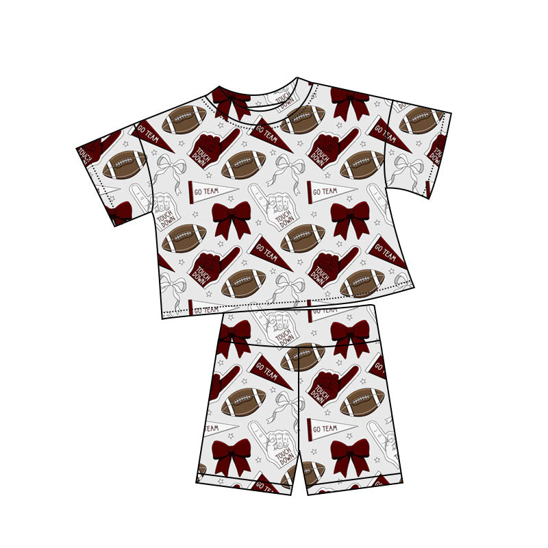 X10.29 GSSO2723 Brown Rugby Cartoon Set