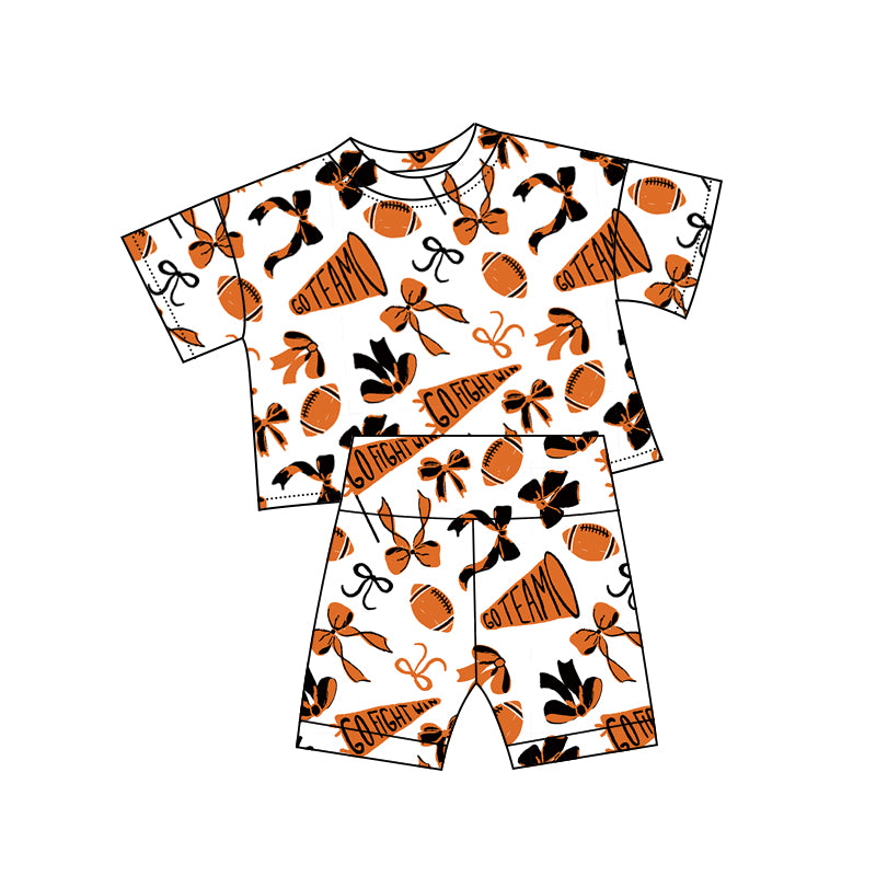X10.30 GSSO2724 Orange Rugby Cartoon Set