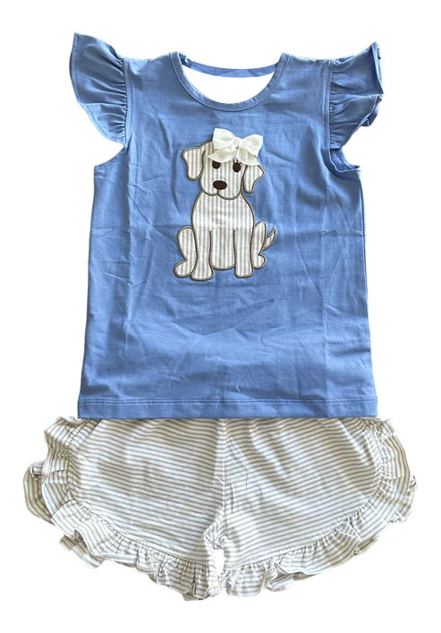 X10.25GSSO2781 Blue Puppy Set