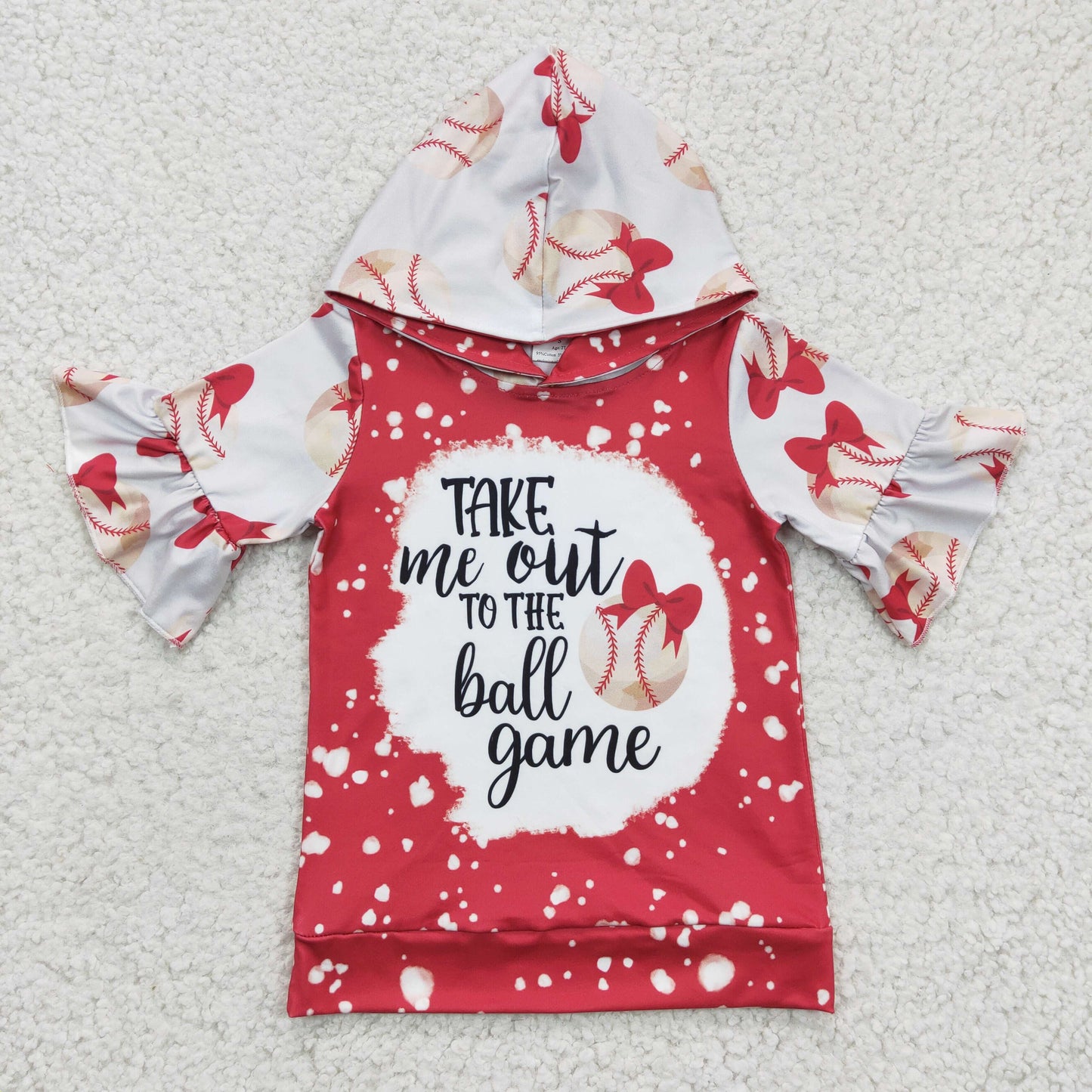 4.17GT0100 Baseball hooded short sleeves