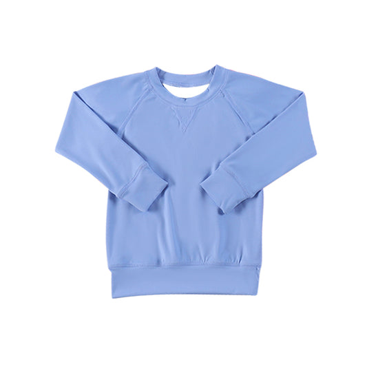 3.20GT0970 blue long-sleeved yoga suit