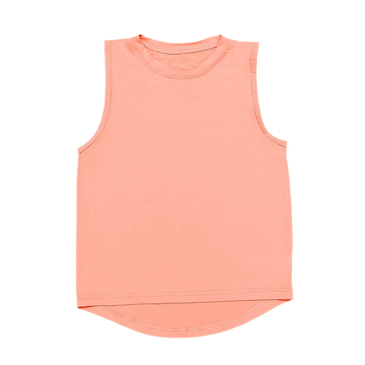 3.26GT0984 Orange yoga wear short sleeves