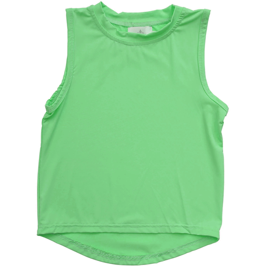 3.26GT0985 Green yoga wear short sleeves