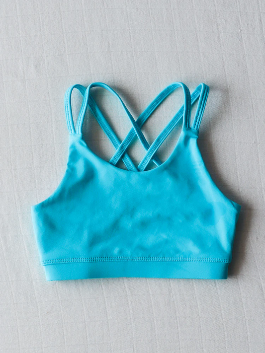 3.31GT1007 Dark blue sling yoga vest