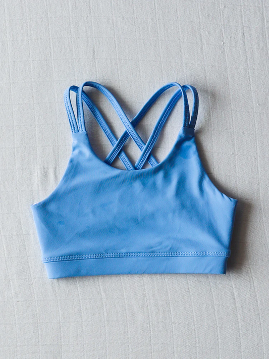 3.31GT1009 Blue Strap Yoga Vest