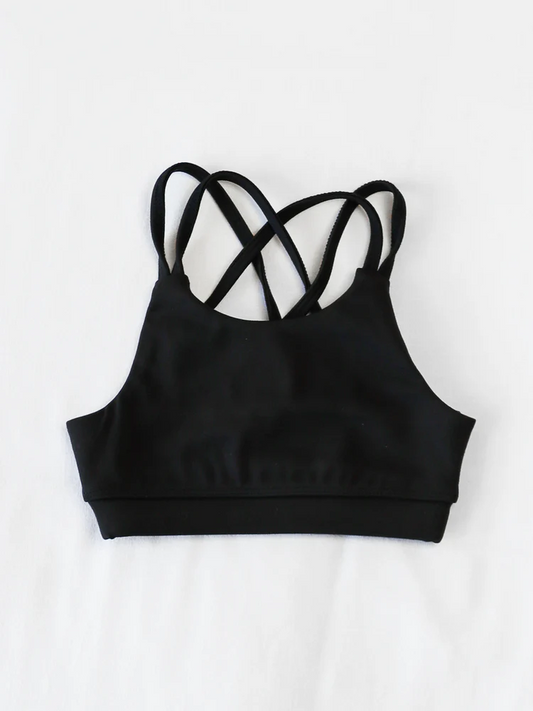 3.31GT1011 Black Strap Yoga Vest