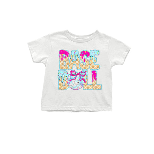 4.4GT1012 White short-sleeved top