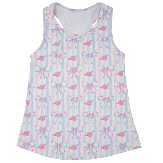 4.4GT1014 Bow short-sleeved top
