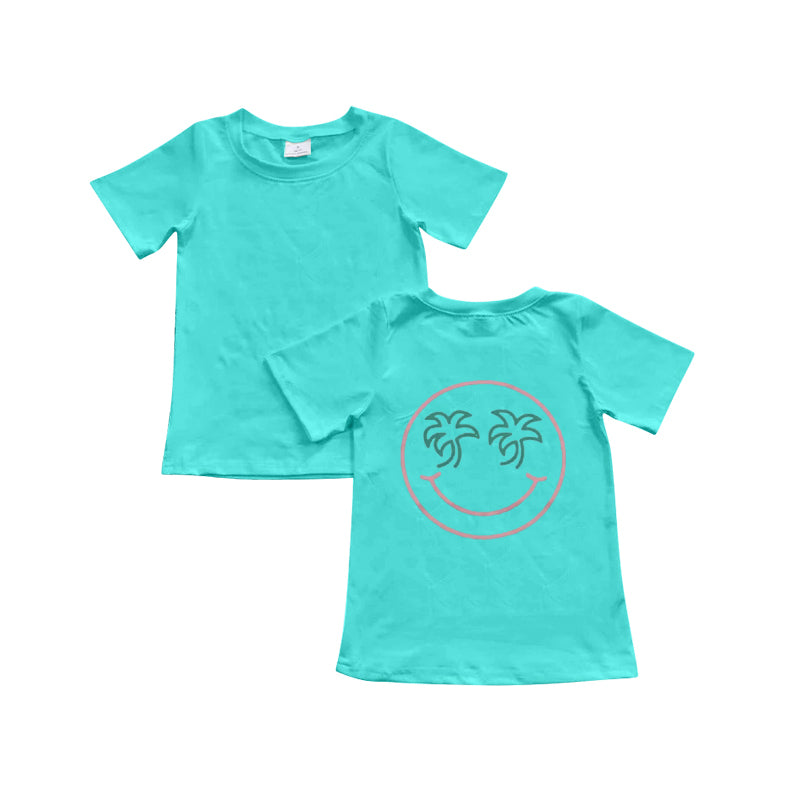 4.15GT1021 Smiley face short sleeve