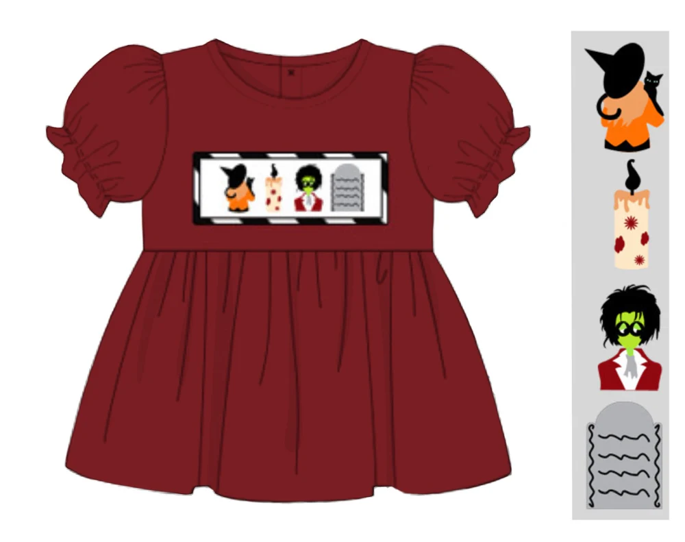 5.16GT10445 Reddish Brown Halloween Dress