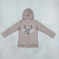 NEW RTS NO MOQ milk silk GT1144 Baby Girls Khaki Camo Deer Pocket Zip Hoodie Jackets Top