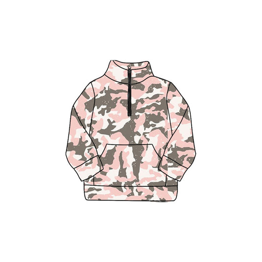 X912 GT1178 Green Camouflage Duck Yoga Top