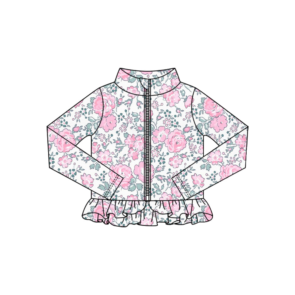 X10.17 GT1322 Floral Yoga Top