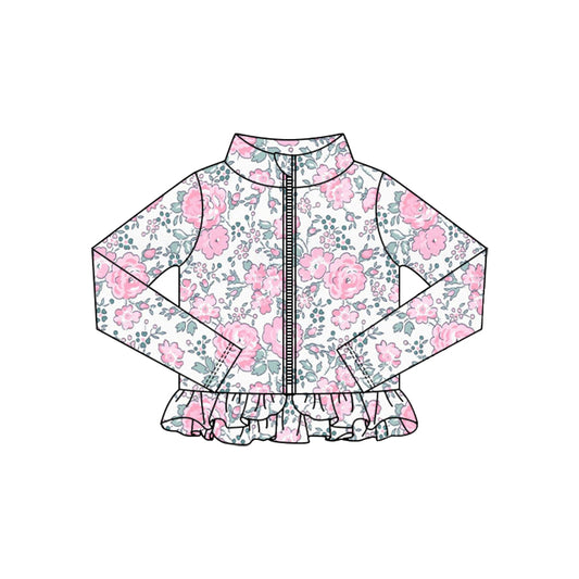 X10.17 GT1322 Floral Yoga Top