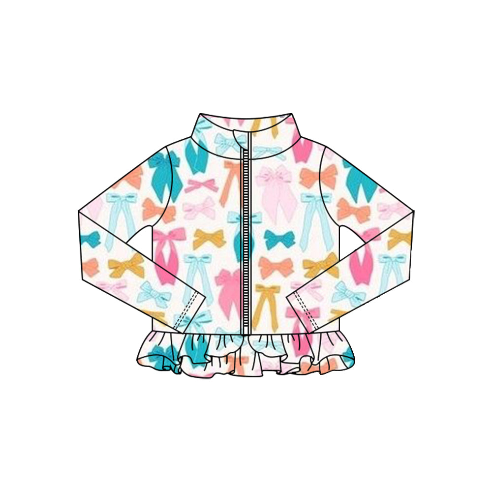 X10.17 GT1323 Colorful Bow Yoga Top
