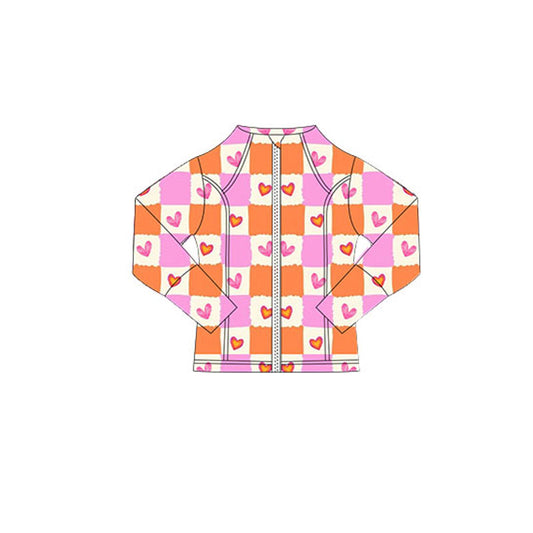 X10.22 GT1342 Heart Zipper Top
