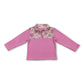 RTS NO MOQ Sibling Baby Boys Girls Long Sleeve Sherpa Zipper Pullovers Top
