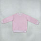NEW RTS NO MOQ fleece GT1798 Baby Girls Pink Long Sleeve Sweater Fall T-shirts Top