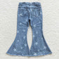 girls denim bells star kids jeans